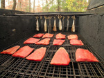 smoking fish