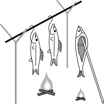 smoking fish