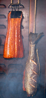 smoking fish