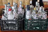 alcohol bottles