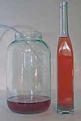 infusions in different containers