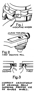 Ives-Way 603 rollers adjustment