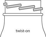 słoik twist on