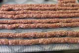 Round jerky sticks