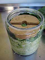 cabbage packed jar