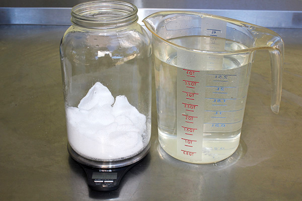 using boiling water to clarify hair