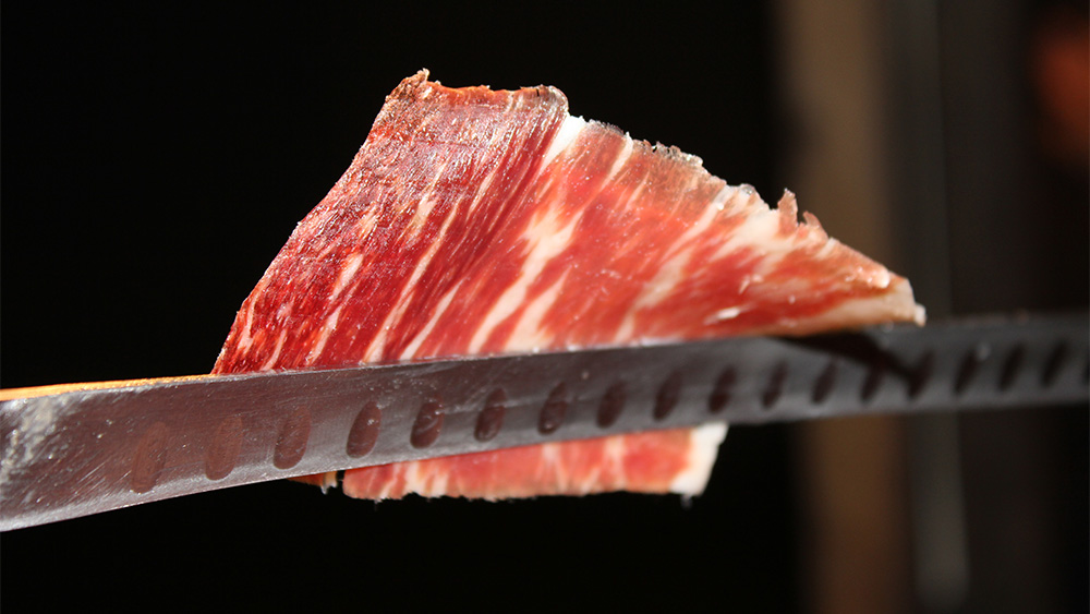 Jamón Ibérico and Jamón are famous Spanish