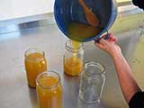 filling jars