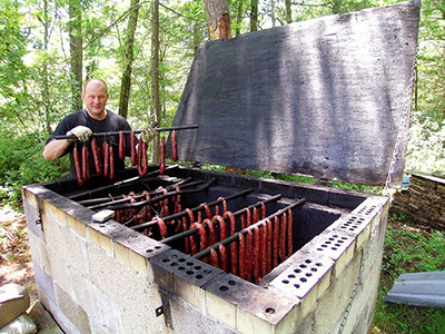 Smoked sausages