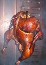 Smoking turkey