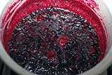 Cooking elderberry-apple jam