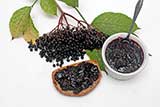 Elderberry-apple jam