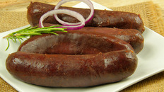 Blood Sausage with Bread Crumbs