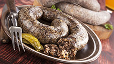 Blood Sausage with Rice