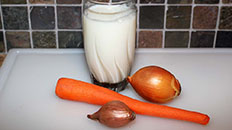 Ingredients for milk infusion
