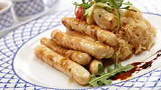 Belgian Cabbage Pork Sausage (Soucisse de Choux)