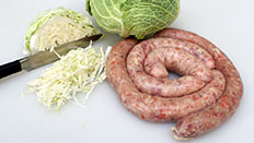 Saucisse de Choix-Cooked Cabbage Sausage