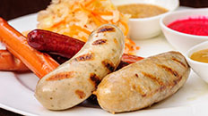 Kartoffelwurst mit Roh Kartoffeln (Potato Sausage with Raw Potatoes)