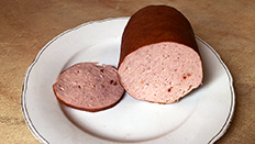 Mortadella-Deutsch mit Paprika (German Mortadella with Bell Peppers)