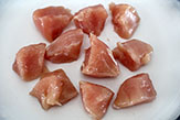 Cured chicken breast