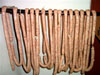 Drying sausages