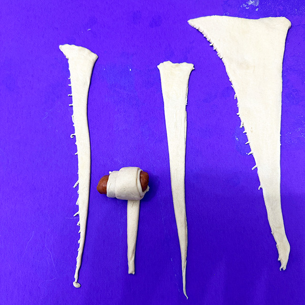 Making pigs in a blanket