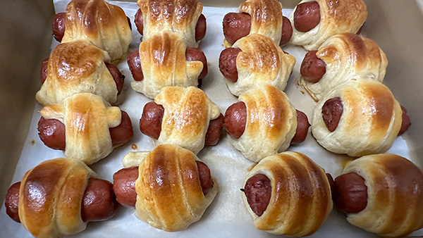 Pigs in a blanket
