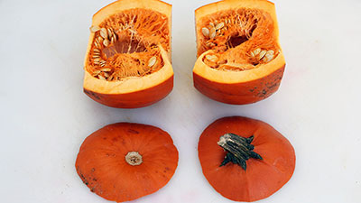 Carving pumpkin