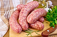 Bratwurst fresh sausage