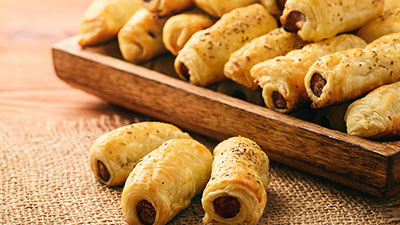 Irish Sausage Rolls