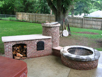 Finished smokehouse